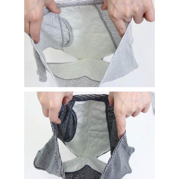 失禁パンツ男性用ボーダー柄２枚セット（紳士100cc）(33019) |  | 01