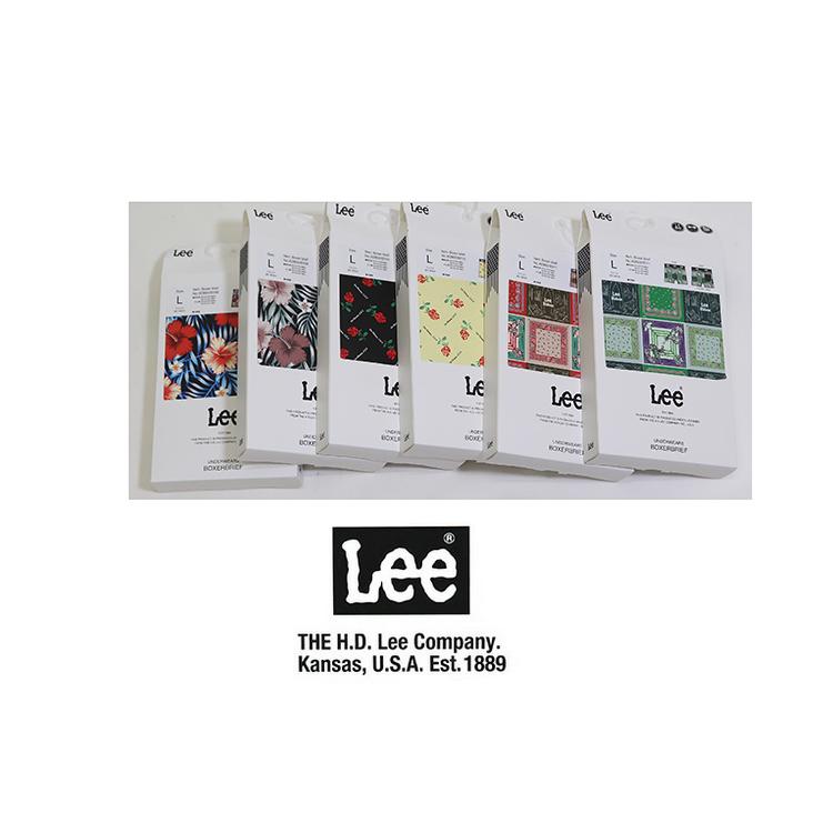 リー（Lee） ボクサーパンツ おしゃれ バックポケット 付き ポケット付き 前あき ボタン 吸汗速乾 ストレッチ | Lee | 03