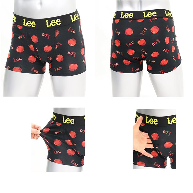 Lee（リー） 2枚セット りんご柄 ボクサーパンツ メンズ アップル