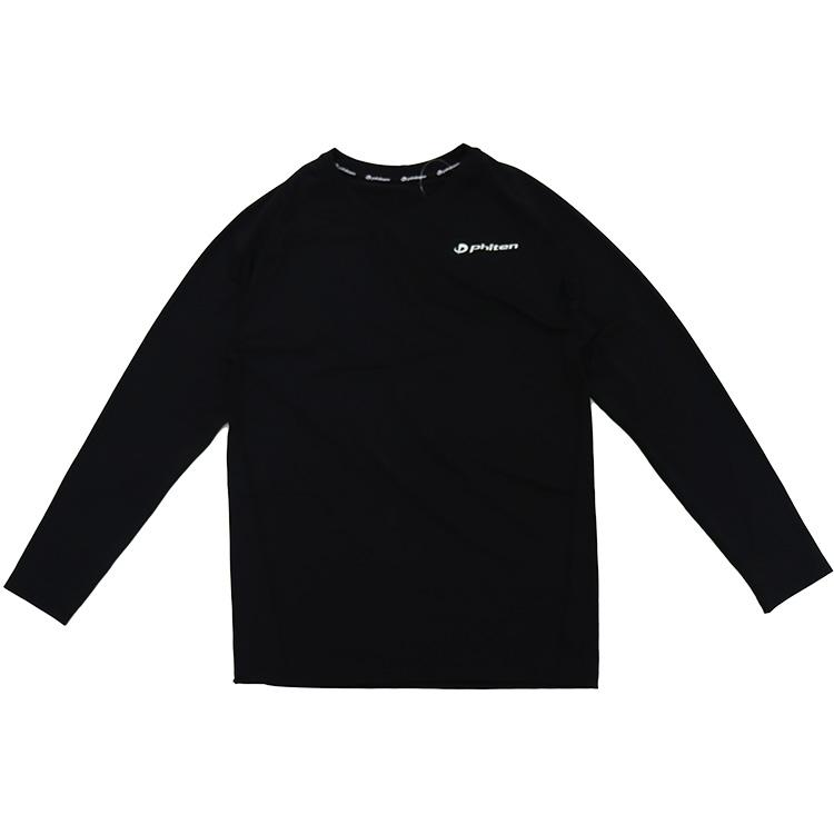 phiten(ファイテン) メンズ インナー シャツ 長袖 丸首 tシャツ