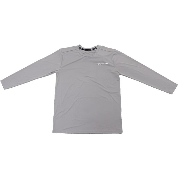 夏 phiten(ファイテン) メンズ インナー シャツ 長袖 丸首 ｔシャツ アクアチタン リカバリー ドライ フィット ストレッチ 下着 ベースレイヤー ウエア シャツ |  | 04