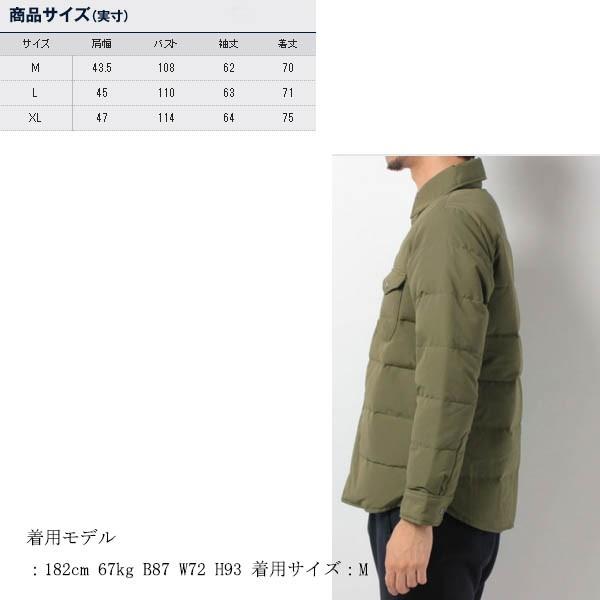 Marmot（マーモット） 送料無料）日本製 ダウンシャツ：Loger Down