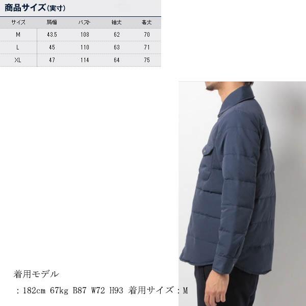 送料無料）日本製 Marmot(マーモット)ダウンシャツ：Loger Down Shirt（15FW）MJD-F5032(Marmot×KATO`)750FILLダウンジャケットシャツの画像