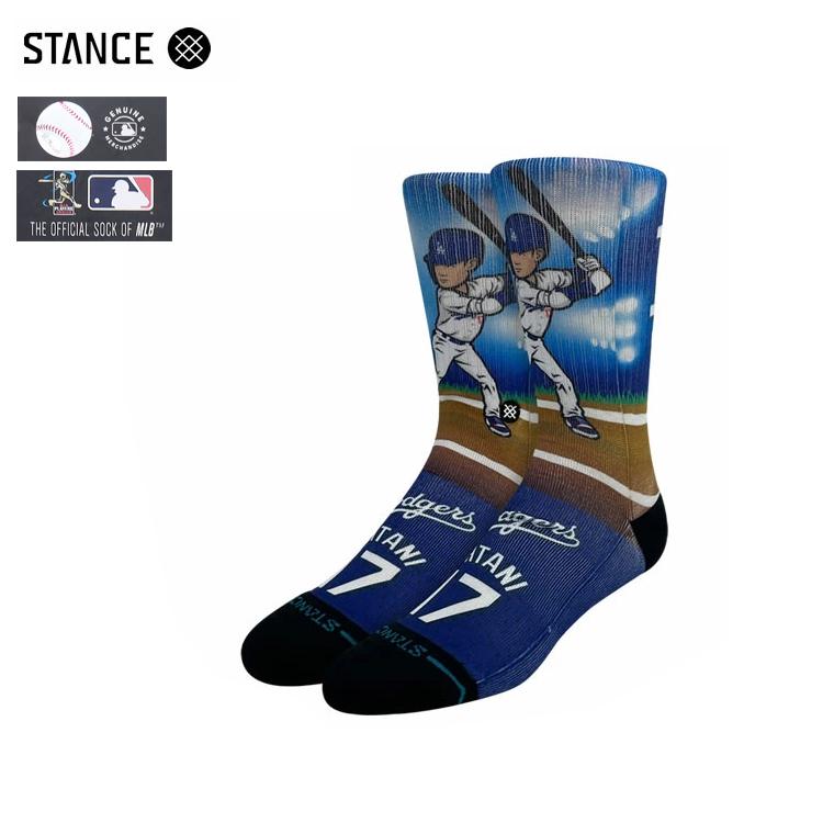 MLB オフィシャル ソックス 大谷 翔平 グッズ スタンス 靴下 メンズ