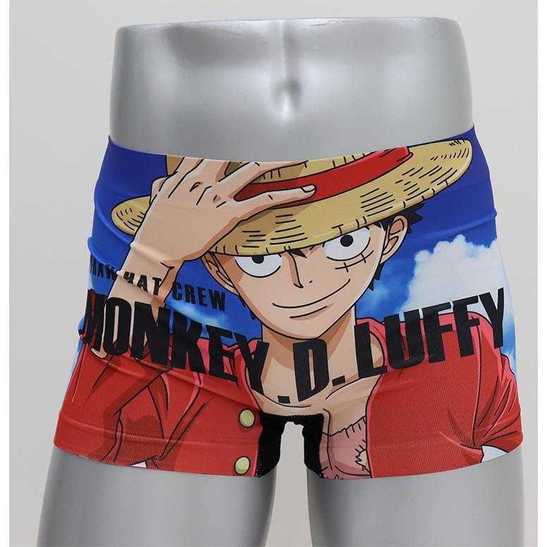 ONE PIECE ボクサーパンツ ワンピース メンズ 前とじ アニメ マンガ