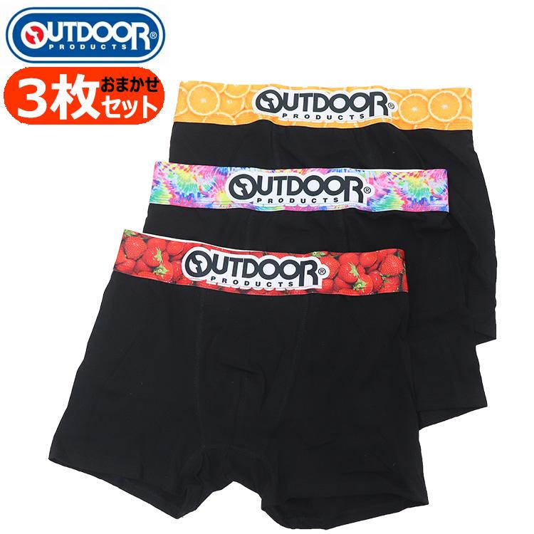 PARIA OUTDOOR PRODUCTS 【OUTDOOR】ボクサーパンツ メンズ 3枚セット