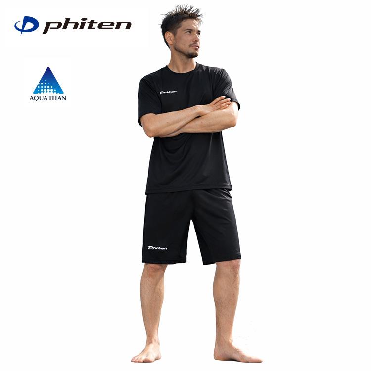 phiten(ファイテン) 上下セット メンズ リカバリーウェア 半袖Tシャツ