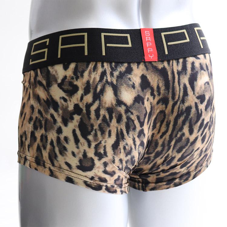 SAPPY（サピー） ローライズボクサーパンツ d-525 ひょう レオパード