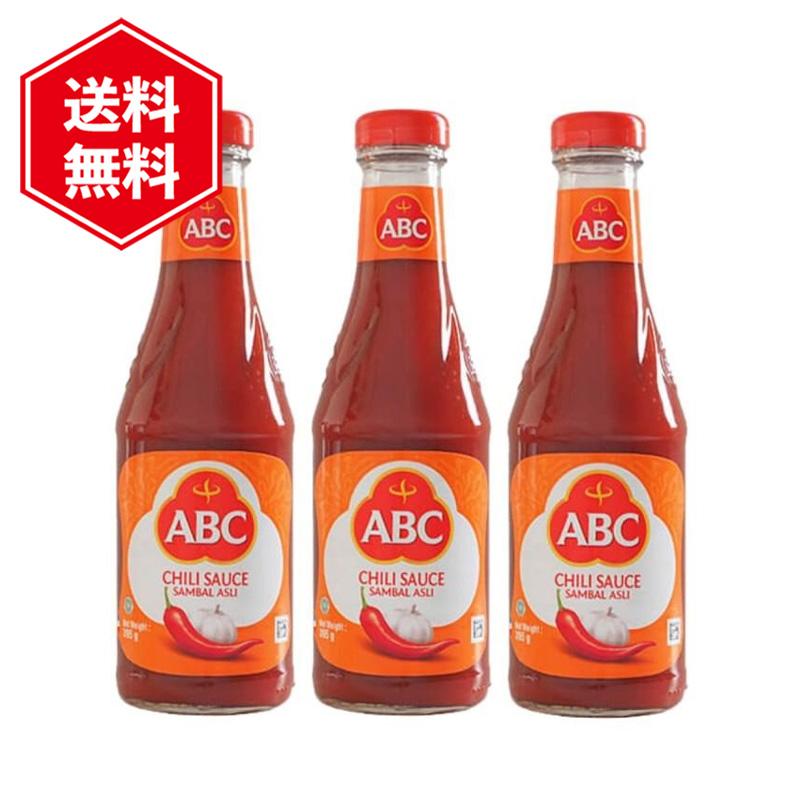 ABC サンバルアスリ チリソース 335ml 3本セット インドネシア 辛い