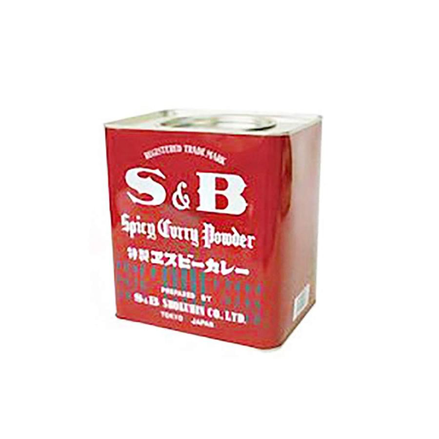 Ｓ＆Ｂ エスビー カレー粉缶 2kg  赤缶カレー粉 即日発送 送料無料 条件一切なし｜vape-land