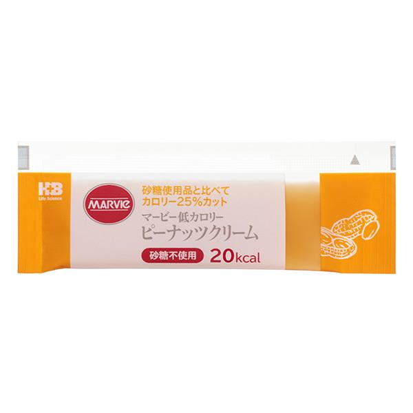 マービー 低カロリージャム ピーナッツクリーム 10g×35包 スティックタイプ H+Bライフサイエンス ハーバー研究所 送料無料｜vape-land｜02