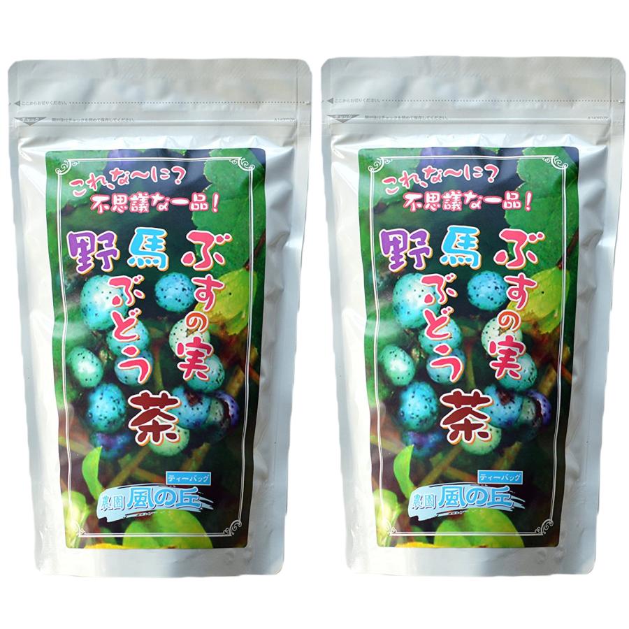 やないづ食品 ぶすの実の茶 (4g×20包)×2袋セット ブスの実 ノブドウ