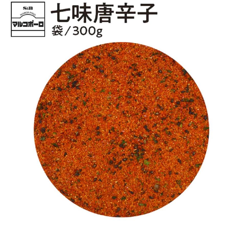 七味唐辛子 マルコポーロ 業務用 スパイス 詰め替え エスビー食品 300ｇ×６袋 | エスビー食品 | 02