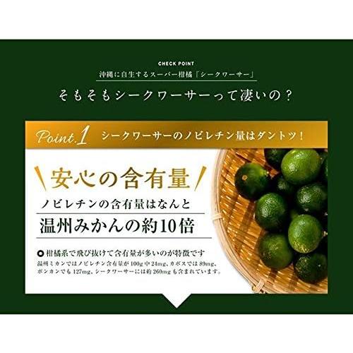 沖縄産シークヮーサー粒 90粒 2袋セット サプリ 健康食品 国産 沖縄｜vape-land｜05