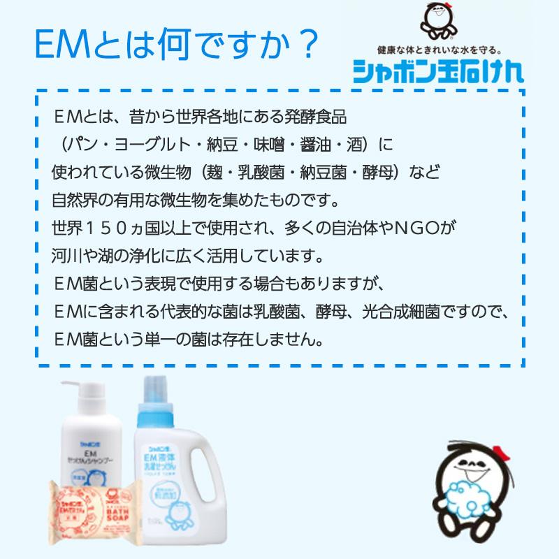 シャボン玉石けん シャボン玉 EM台所用石けん 110g 12個セット 固形