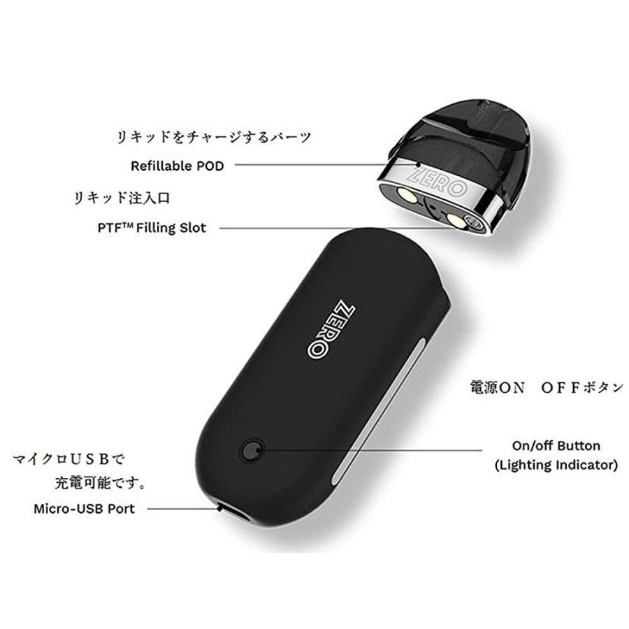 Vaporesso Renova Zero Kit スターターキット レノバ　ゼロ POD式 VAPE｜vape-starter｜04