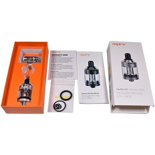 アスパイア Aspire ノーチラス　Nautilus　XS　シルバー　3～4番　アメリカ製　箱入り未使用 Nautilus 電子タバコ アトマイザー ノーチラスXS XS リール