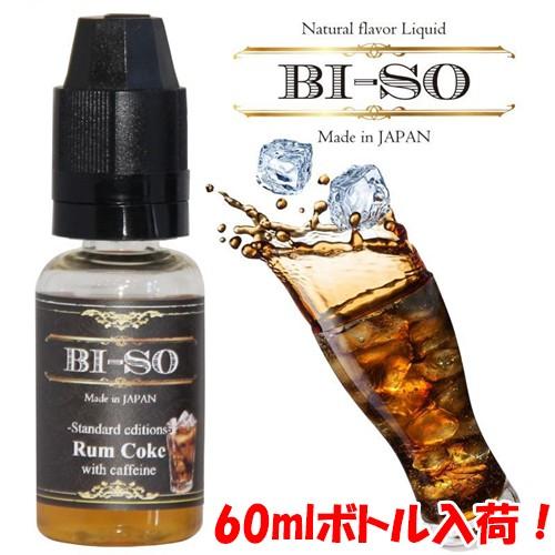 BI-SO（ビソ）60ml グリーンアップルメンソール ラムコーク 電子タバコ リキッド 電子たばこ 国産 VAPE ベイプ フレーバー リキッド 国産リキッド｜vapecollection｜02