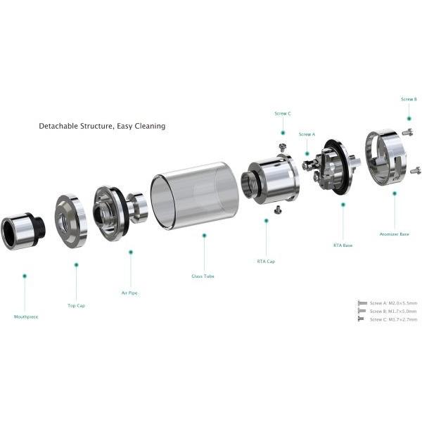 Eleaf イーリーフ Lemo3 Rta レモスリー アールティーエー 電子タバコ アトマイザー 爆煙 Rta Vape 漏れない 人気 おすすめ Eleaf 2 009 電子タバコ専門店ベプログショップ 通販 Yahoo ショッピング