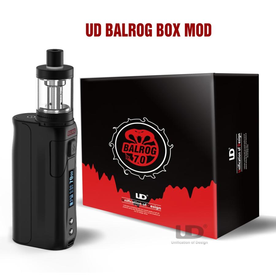 電子タバコ セット MOD Vape 本体 爆煙 UD BALROG TC 70W Kit 