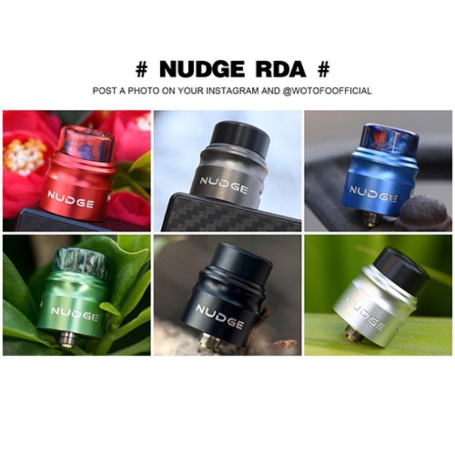Wotofo ウォトフォ Nudge ナッジRDA 22mm VAPE ベイプ ベプログ 電子タバコ 電子たばこ リキッド 日本製 スターター ...