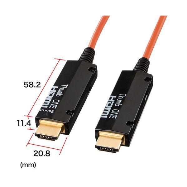 ✨美品✨ サンワサプライ 光ファイバHDMIケーブル 20m KM-HD20-FB20K 【TM1768578201】(64342円)