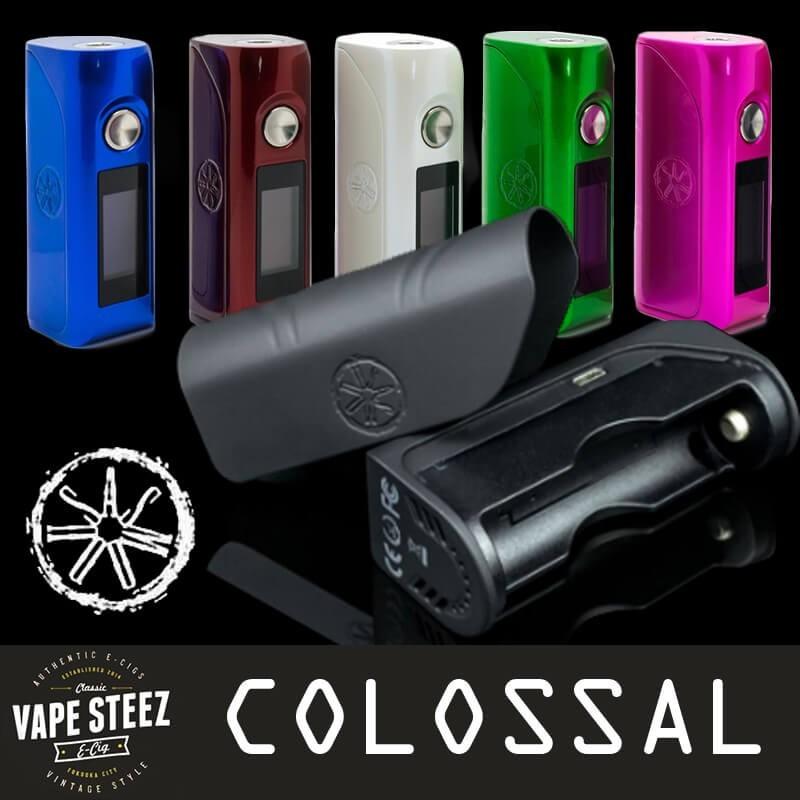 送料無料 あすつく 電子タバコ Mod Asmodus Colossal 80w Box Mod アズモダス コロッサル シングルバッテリータイプ Made In Usa 送料無料 Colossal Mod Vape Steez 通販 Yahoo ショッピング