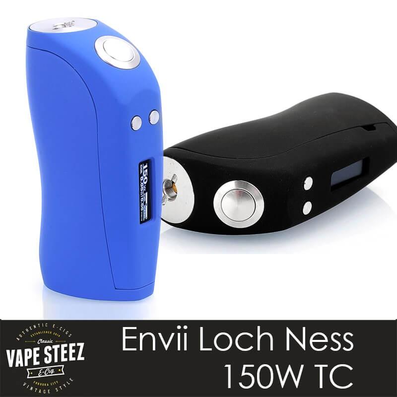 電子タバコ VAPE Envii Loch ness 150W TCR/TFR MOD 18650バッテリー2本使用 enviiloch