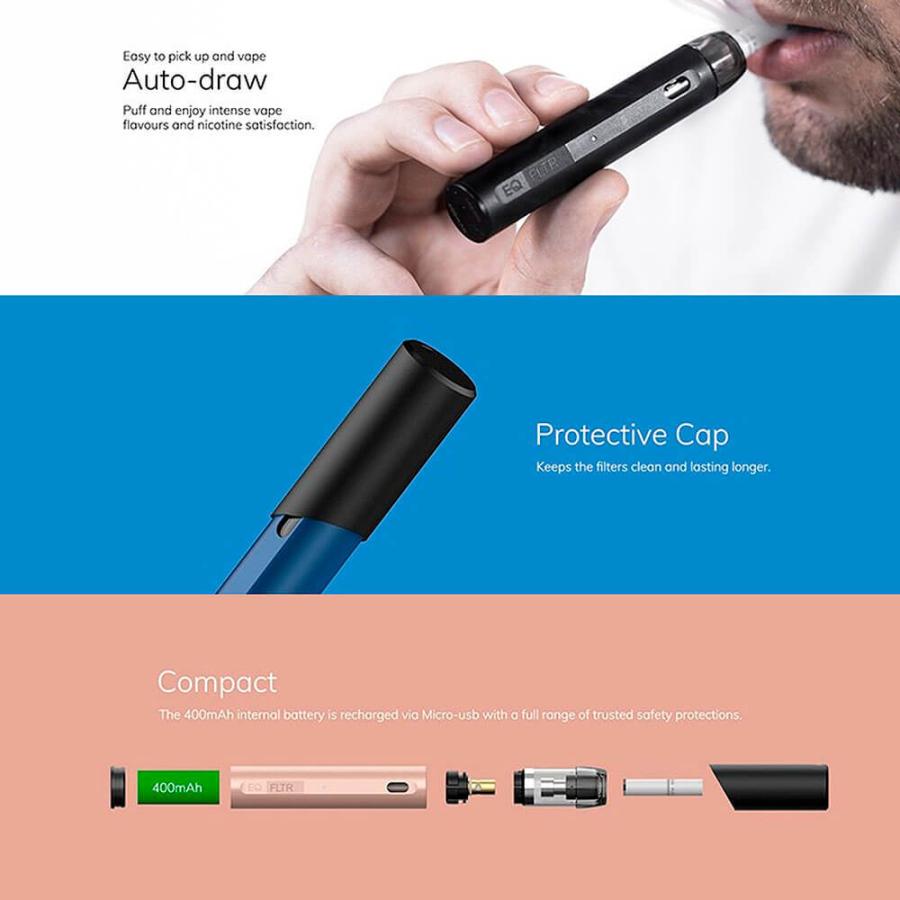 送料無料 Innokin Eq Fltr イノキン 電子タバコ Vape Kit 禁煙 Eq Fltr Kit Vape Steez 通販 Yahoo ショッピング