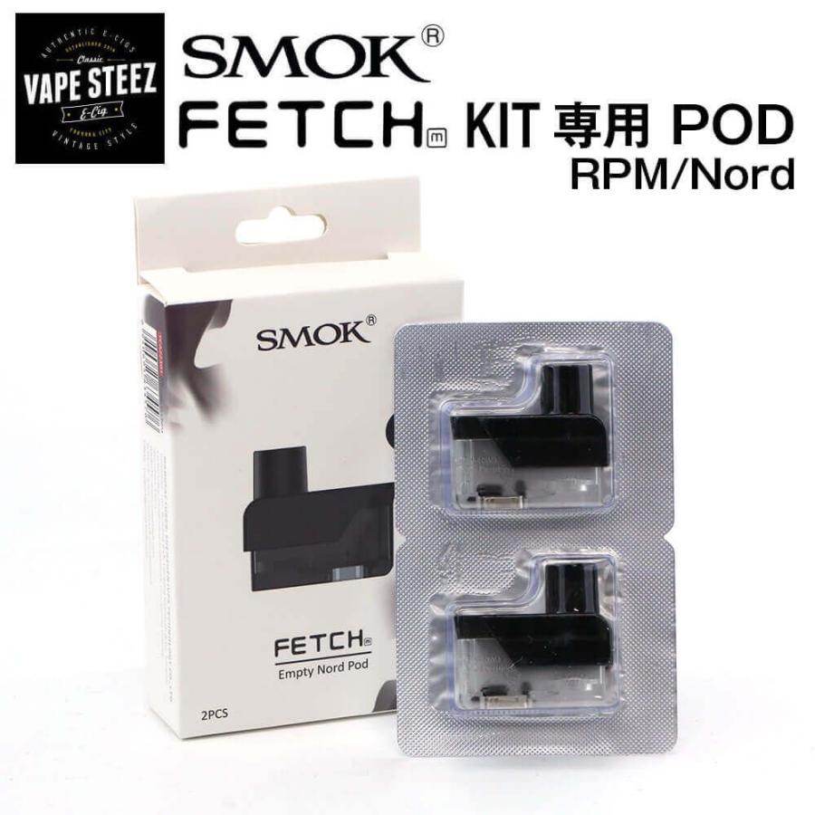 ( メール便で 送料無料 ) SMOK - FETCH MINI Empty POD Nord RPM 交換パーツ 2個入り ...