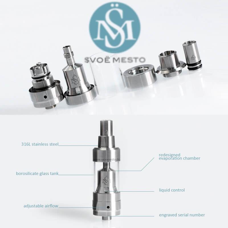 送料無料 あすつく ) SvoeMesto Kayfun Mini V3 RTA 19mm 