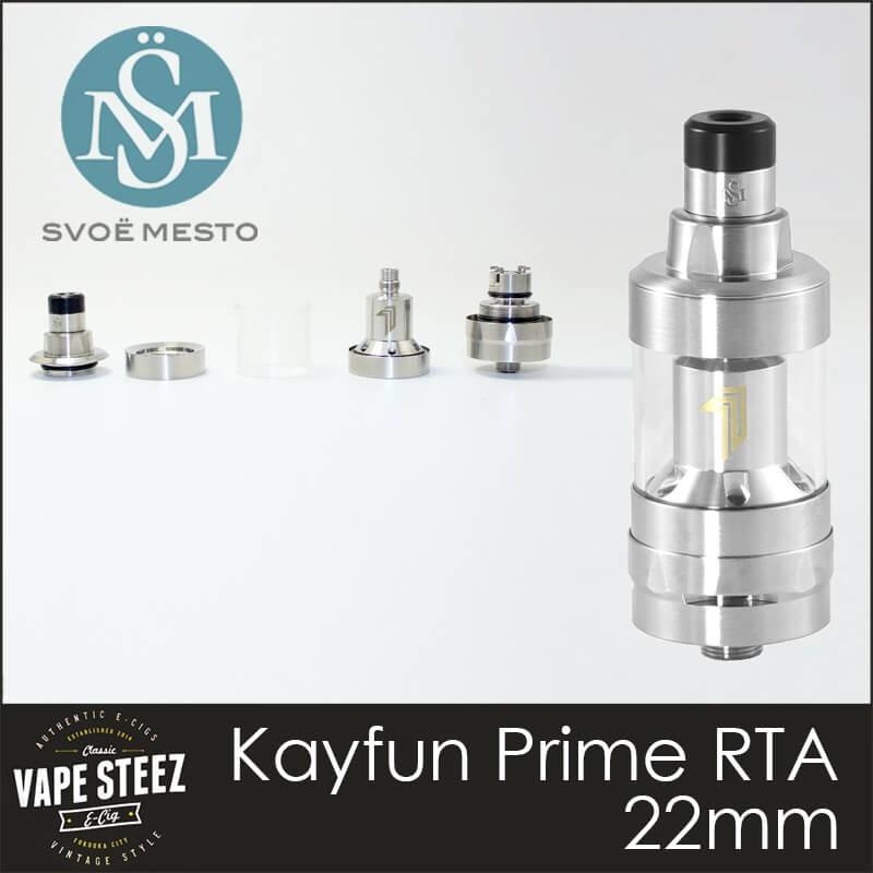 送料無料 あすつく ) SvoeMesto Kayfun Prime RTA 22mm スヴォエメスト 