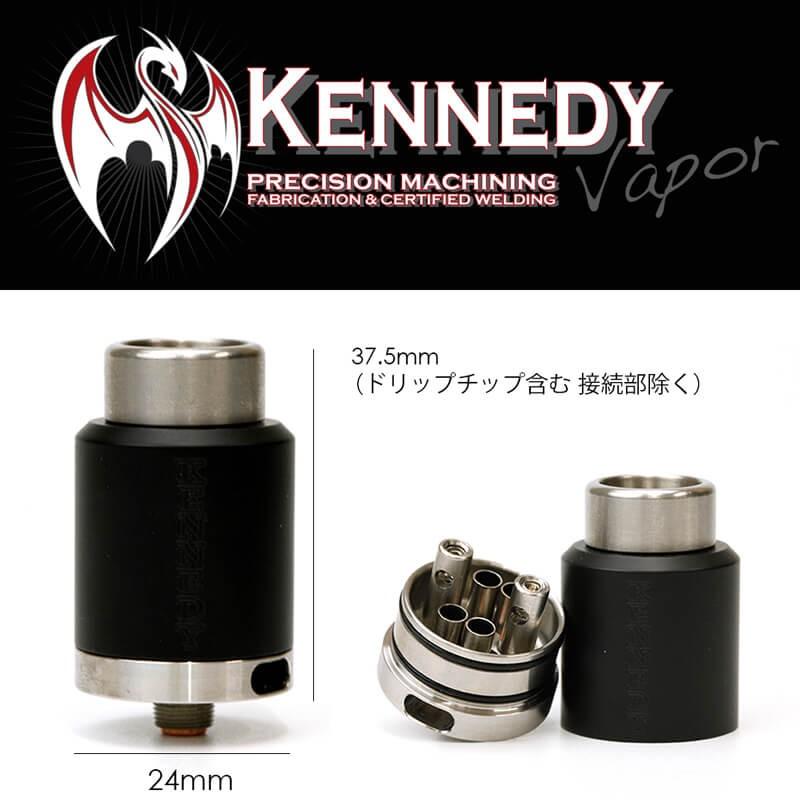 送料無料 あすつく ) Kennedy Vapor 2POST Kennedy 24 RDA ケネディ 