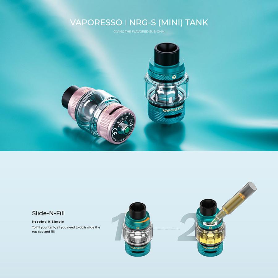 送料無料 即日発送）VAPORESSO NRG-S Tank 交換用Tank 交換タンク 電子 