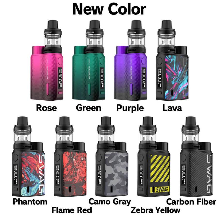 ( 送料無料 あすつく ) VAPORESSO SWAG2 Kit コンパクト 本体 VAPE 電子タバコ スターターキット swag2