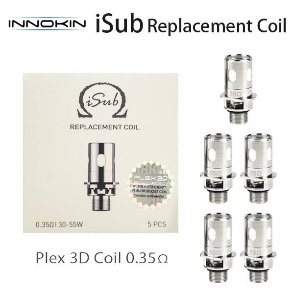 INNOKIN 【送料無料】 iSub 交換コイル 10個 ( アイサブ