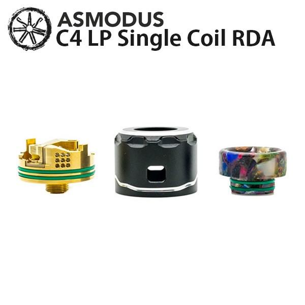 C4 LP Single Coil RDA Atomizer asMODus (アスモダス)【RDA 