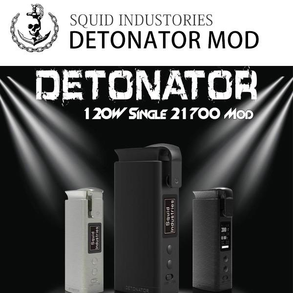 タバコグッズ SQUID INDUSTRIES - DETONATOR 120W MOD DETONATOR 120W MOD (デトネイター) SQUID INDUSTRIES【テクニカル