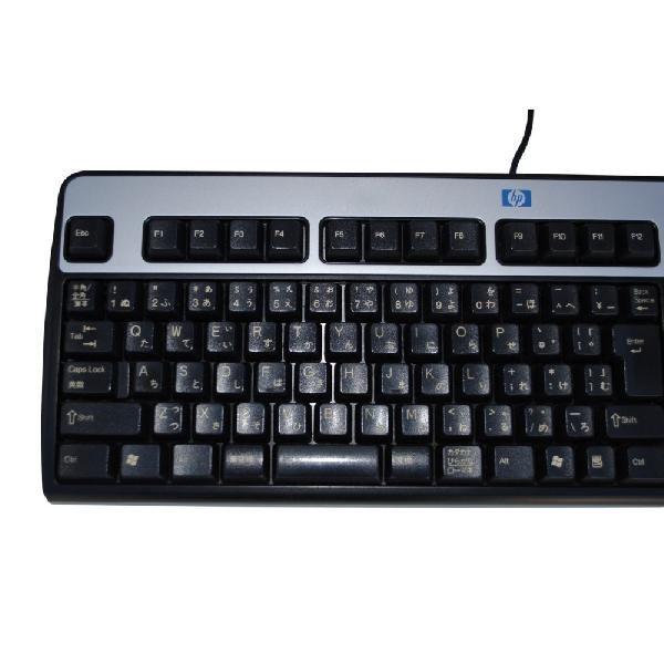 中古品)HP 日本語デスクトップキーボード PS/2接続 KB-0316 __