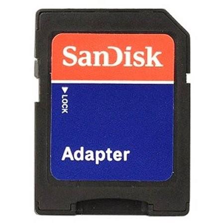 バルク品)SanDisk MicroSD-SD変換アダプター サンディスク マイクロSD 