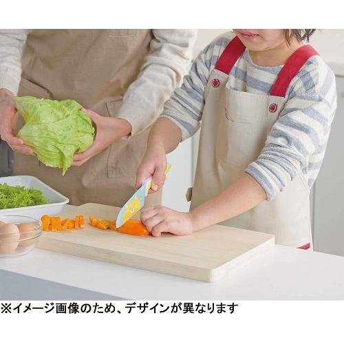 富士カトラリー 子供向け包丁 グーテ 子供用包丁(両刃) ブルー (しろくま) 235mm FC-792 _.|vaps|02