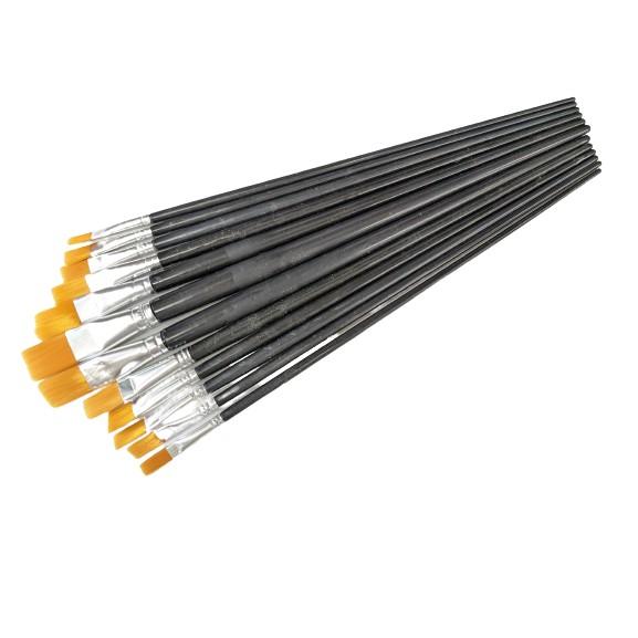 絵の具筆 12本セット ペインティングブラシ 猪毛 水彩筆 油絵筆 画材 Youshowshop 通販 Yahoo ショッピング