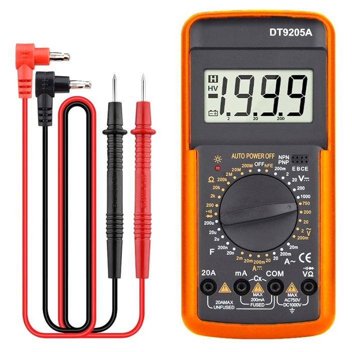 並行輸入品】デジタルマルチメーター 小型 デジタルテスター DT9205A _