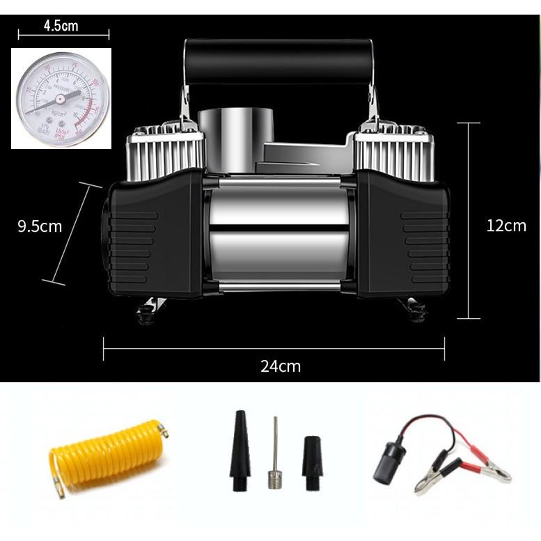 並行輸入品】コンパクト エアコンプレッサー DC12V 毎分85L シングル