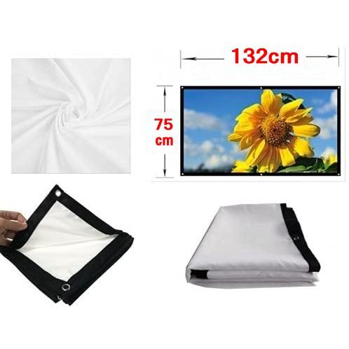 並行輸入品】折りたたみ式 プロジェクタースクリーン 60インチ 超軽量