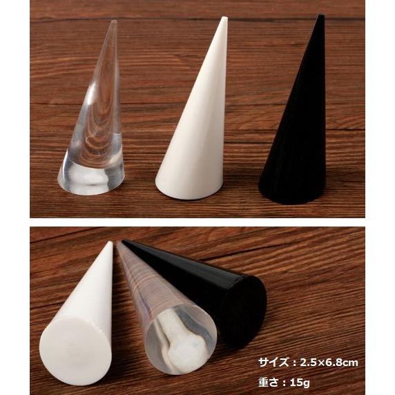 並行輸入品】(訳あり)アクリル製 リングスタンド クリア 保管 店頭