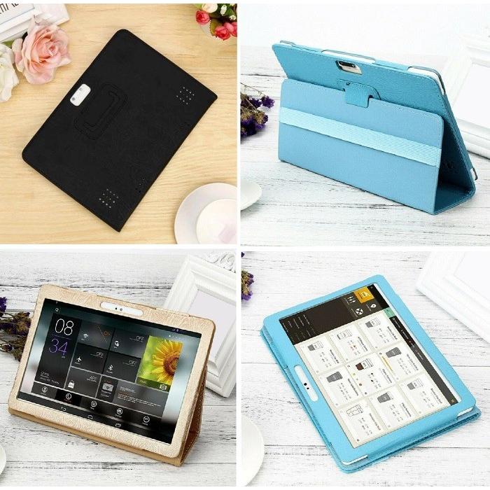 10.1インチ スタンド機能付 タブレット収納ケース 《ブラック》 PUレザー 保護ケース 収納ケース タブレットカバー _.|vaps|02