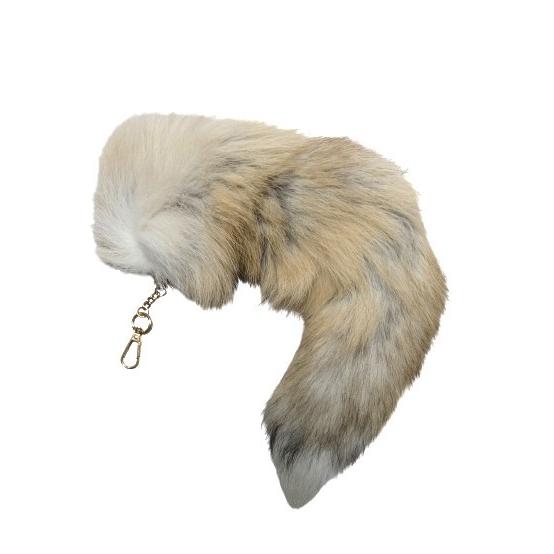 100 キツネ 毛皮 リアルファー もふもふ フォックステール キーホルダー 金色 チャーム 狐 きつね 尻尾 しっぽ Youshowshop 通販 Yahoo ショッピング