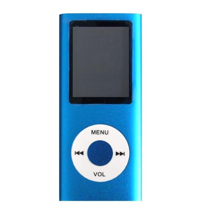 Mp3プレーヤー スリムタイプ ブルー 本体のみ Amv動画対応 録音 Fmラジオ デジタルオーディオプレーヤー Youshowshop 通販 Yahoo ショッピング