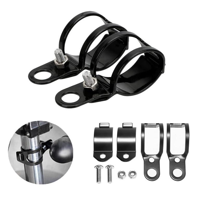 並行輸入品】ウインカー ステー 2個セット フォーク クランプ 30mm